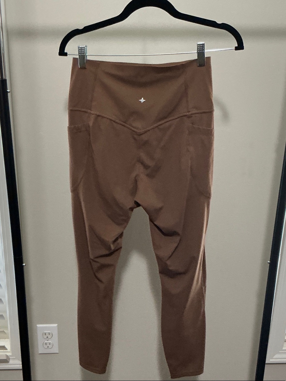 HALARA Brown High-Waist Leggings